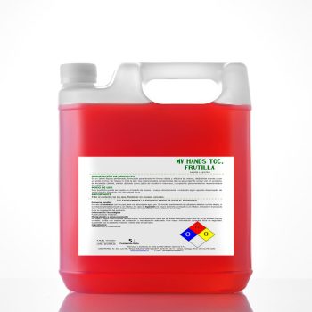 Jabon liquido para manos x 5 litros aroma frutilla