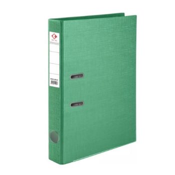 Bibliorato forrado PVC oficio Verde l/ancho 75 mm