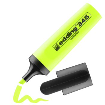 Resaltador Edding 345. Color Amarillo
