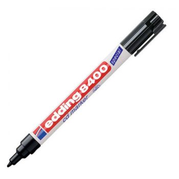 Microfibra permanente punta fina punta especial para escribir sobre CD Edding E8400