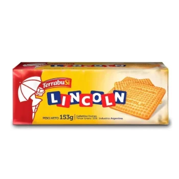 Galletitas dulces Lincoln x 153 grs
