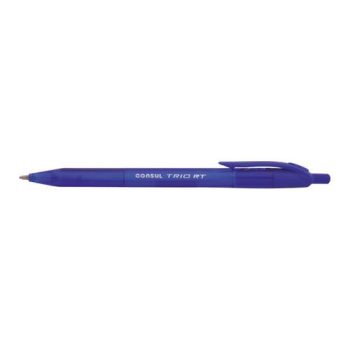 Boligrafo Retractil Trio Azul