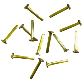 Broche mariposa N 7 dorado