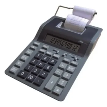 Calculadora Cifra PR-226 12dig con rollo impresor bicolor