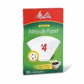 Filtro Melita Cabrales de papel N 4 x 30 unidades