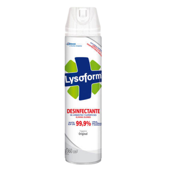 Desinfectante Lysoform aerosol clasico