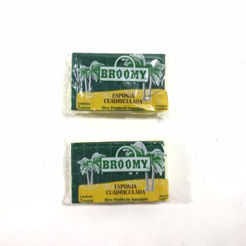 Fibra esponja tipo Mortimer cuadriculada Broomy