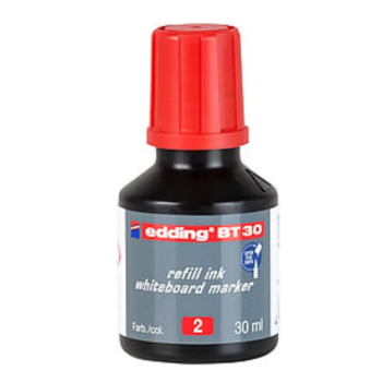 Tinta para marcadores Edding BT 30 - 20 ml - p/pizarras rojo