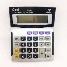 Calculadora Coxi grande WEIDA W-T87 12 digitos