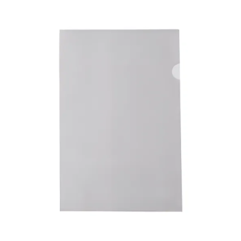 Carpeta en L - tamaño A4 - transparente pack x 12 unidades