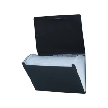 Clasificador p/cheques con 12 divisiones c/elastico