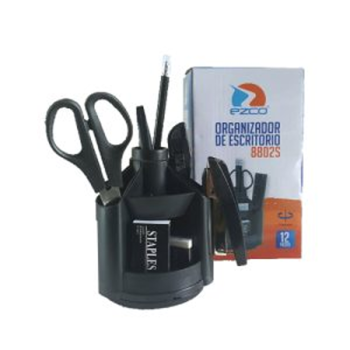 Organizador p/escritorio Ezco - circular 12 piezas