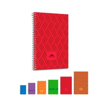Libreta con espiral de bolsillo 20/40 - (68x110)
