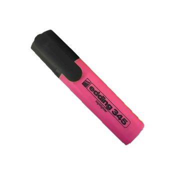 Resaltador Edding 345 color Rosa