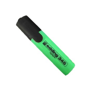 Resaltador Edding 345. Color Verde