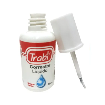 Corrector Liquido Trabi base agua Frasco 20 ml