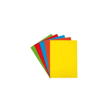 Cartulina Oficio escolar color pack x 25 unidades