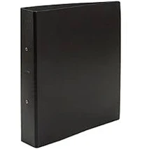 Carpeta fibra negra oficio fibracap