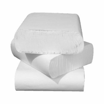 Toalla de manos intercalada blanca 4 pliegos x 2100 unidades