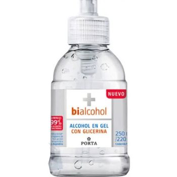 Alcohol en gel  x 250 c.c Porta
