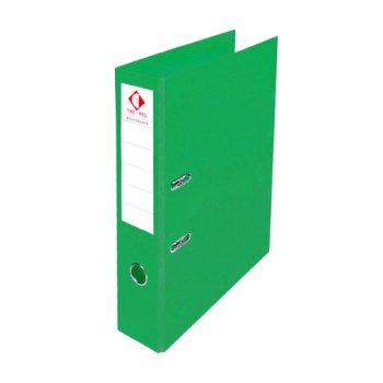 Bibliorato forrado PVC A4 Verde l/ancho 75mm