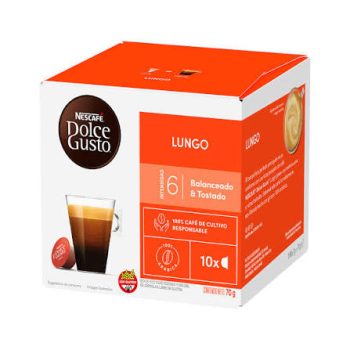 Capsulas Dolce Gusto Lungo