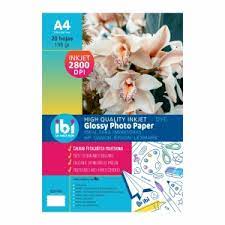 Papel  Fotografico IBICO A4 135 GRS x 20 hojas