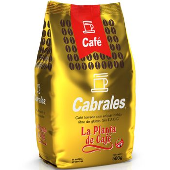 Cafe Cabrales Torrado Molido La Planta de cafe x 500 grs